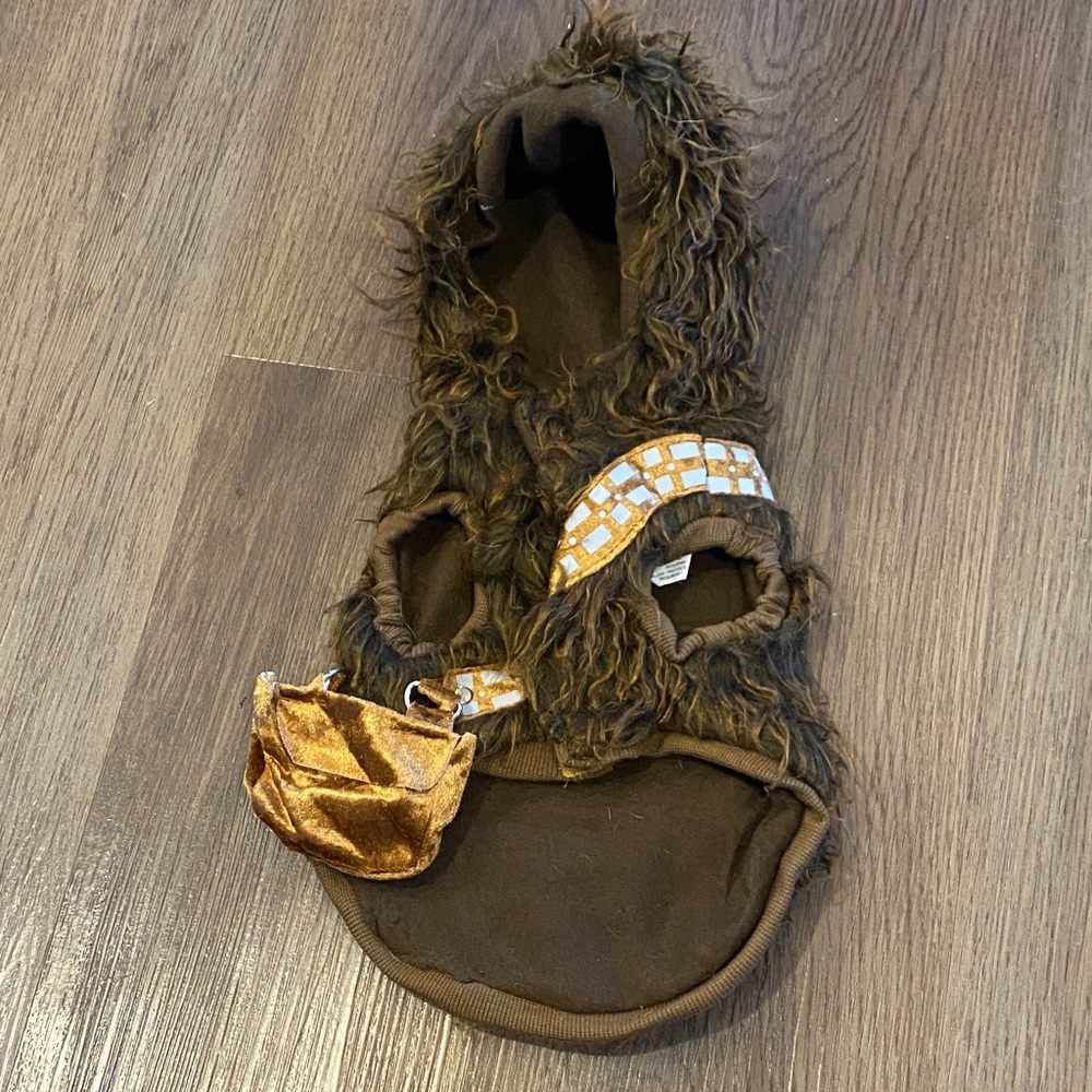 Star Wars Chewbacca Costume by Rubie’s for Small Dog - used